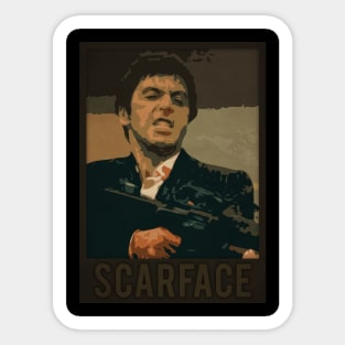 Scarface Sticker